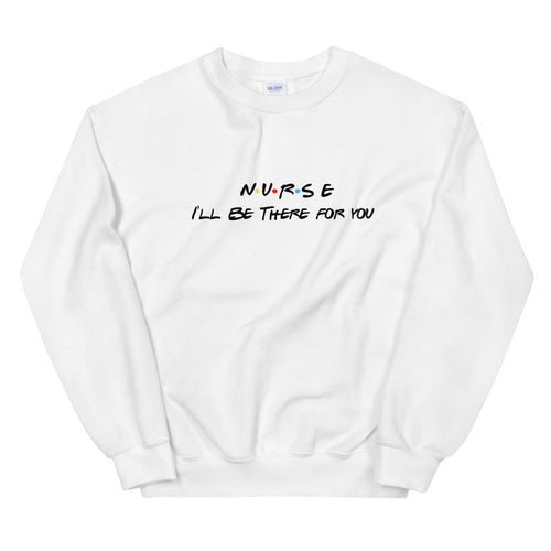 There For You Sweatshirt-White